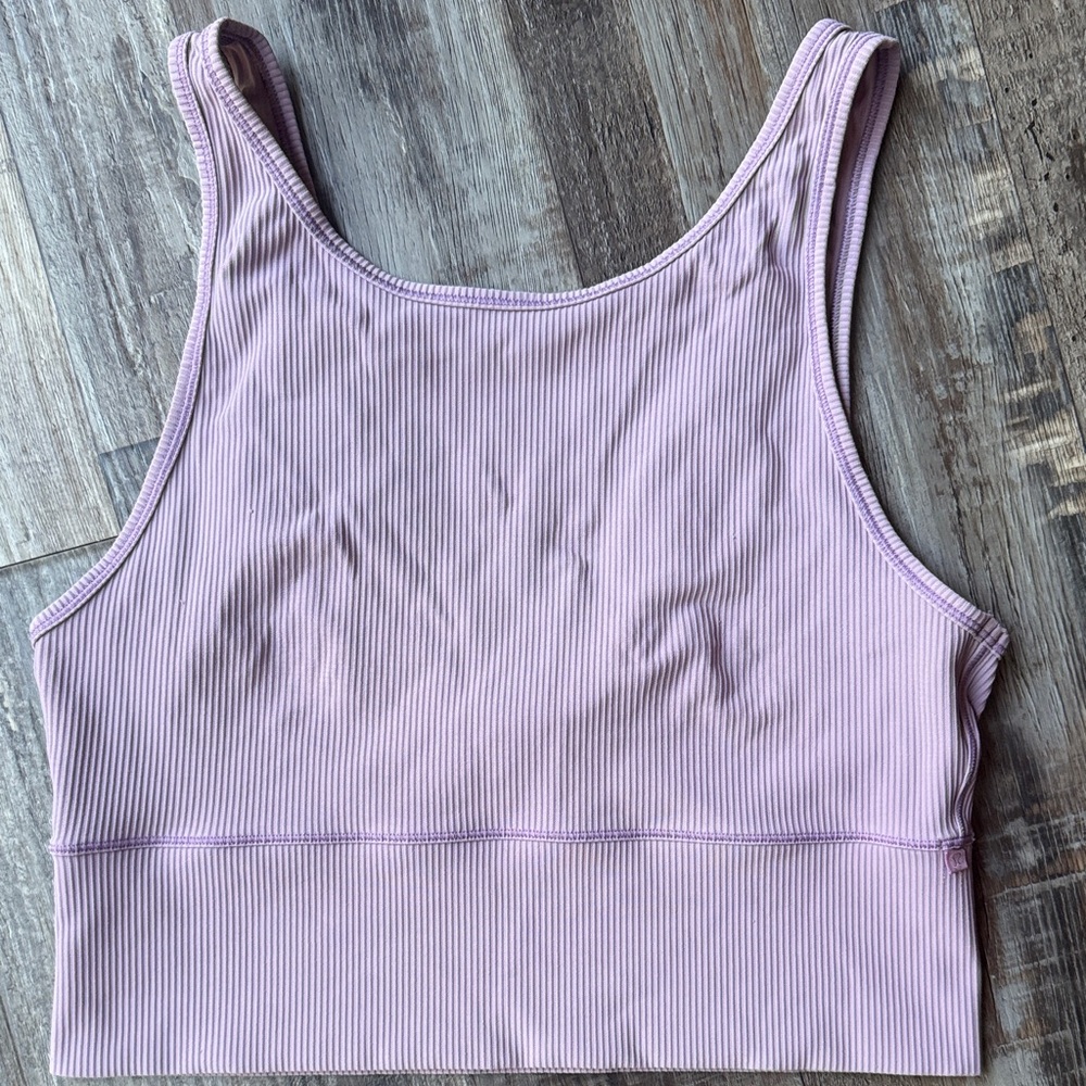 lululemon athletica Light Purple Power Pivot Tank